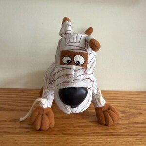 Vtg Scooby Doo Stuffed Dog 8 in Plush Mummy Costume Halloween Fun WB Applause